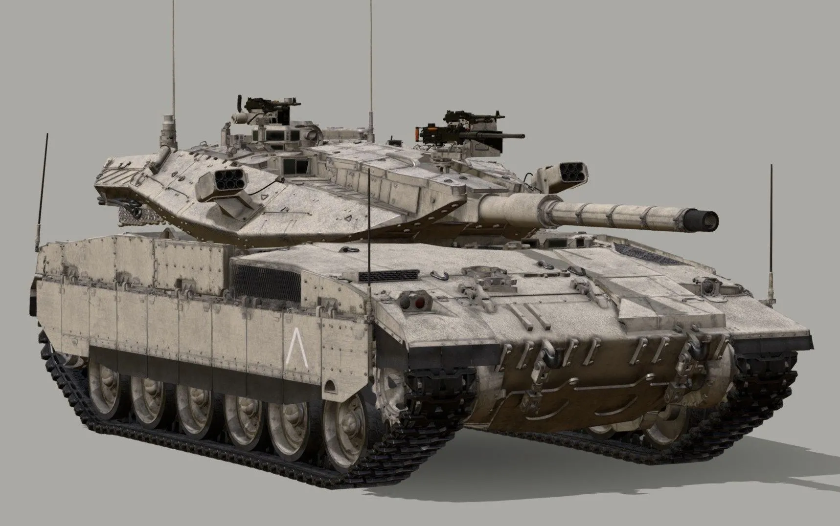 PBR Game 3D Models – Merkava Mk2d