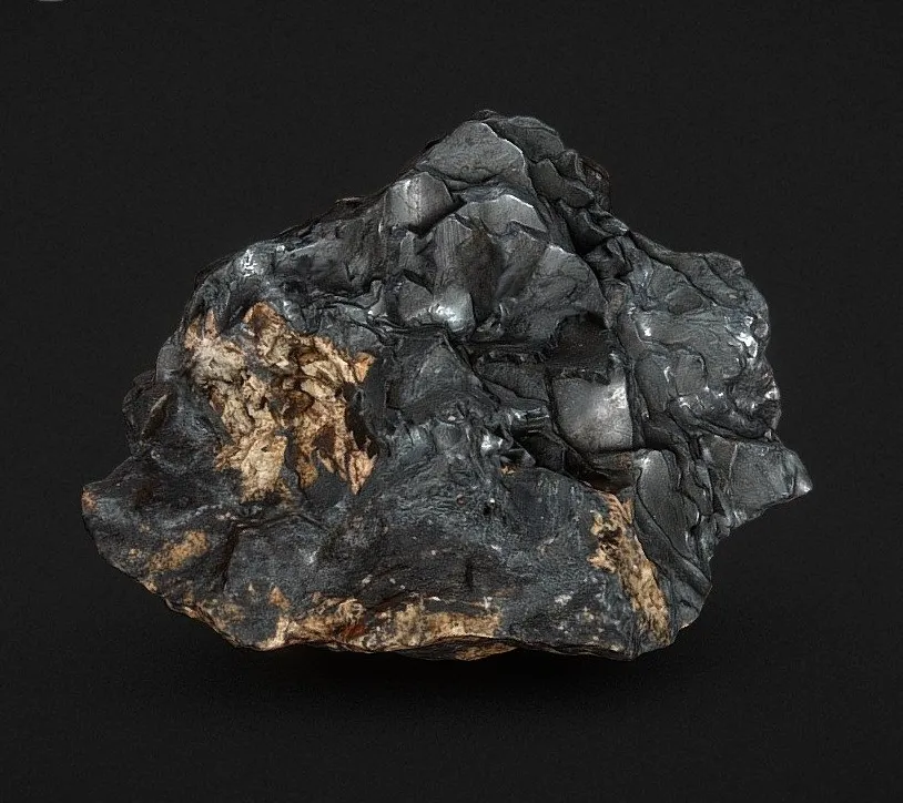 PBR Game 3D Models – Metallic Looking Crystals Of Hematite On Matrix