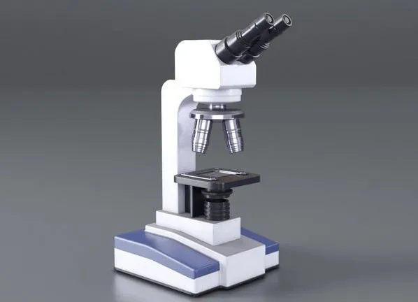 PBR Game 3D Models – Microscope Altami