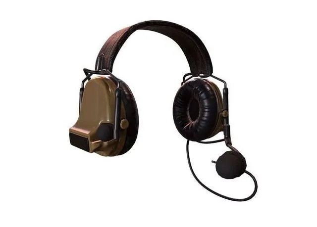 PBR Game 3D Models – Military Headphone