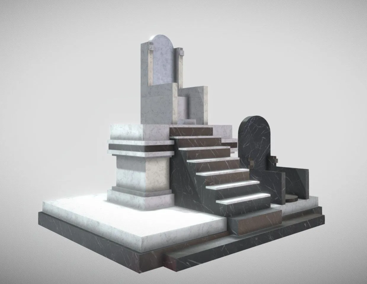 PBR Game 3D Models – Minas Tirith Throne