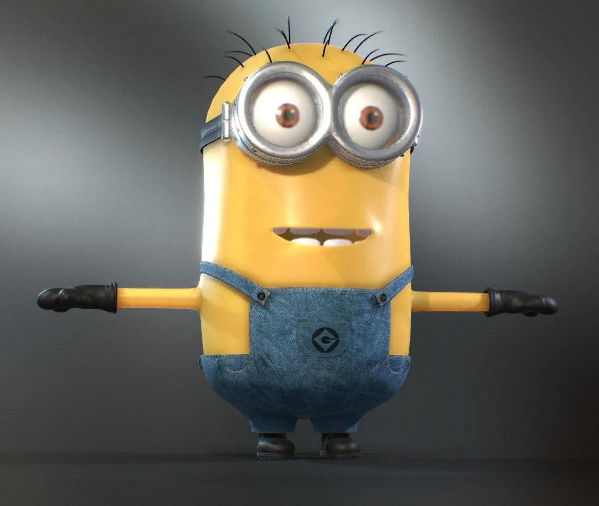 PBR Game 3D Models – Minion Tom