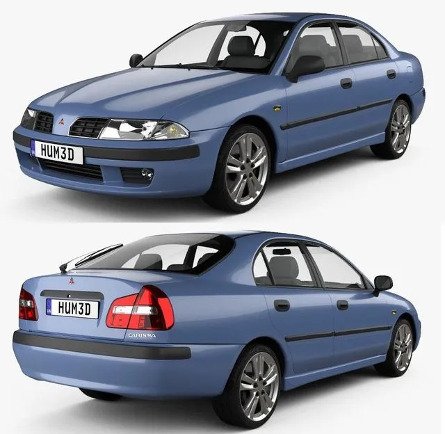 PBR Game 3D Models – Mitsubishi Carisma liftback 2000