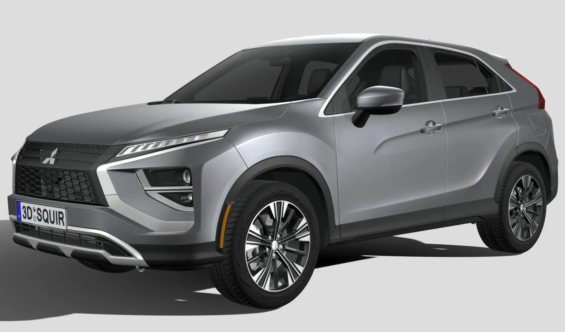 PBR Game 3D Models – Mitsubishi Eclipse Cross Us 2022