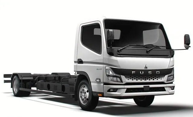 PBR Game 3D Models – Mitsubishi Fuso E Canter 4750 2024