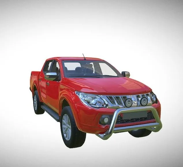 PBR Game 3D Models – Mitsubishi L200
