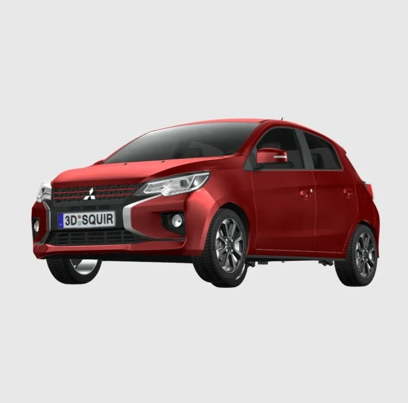 PBR Game 3D Models – Mitsubishi Mirage 2020