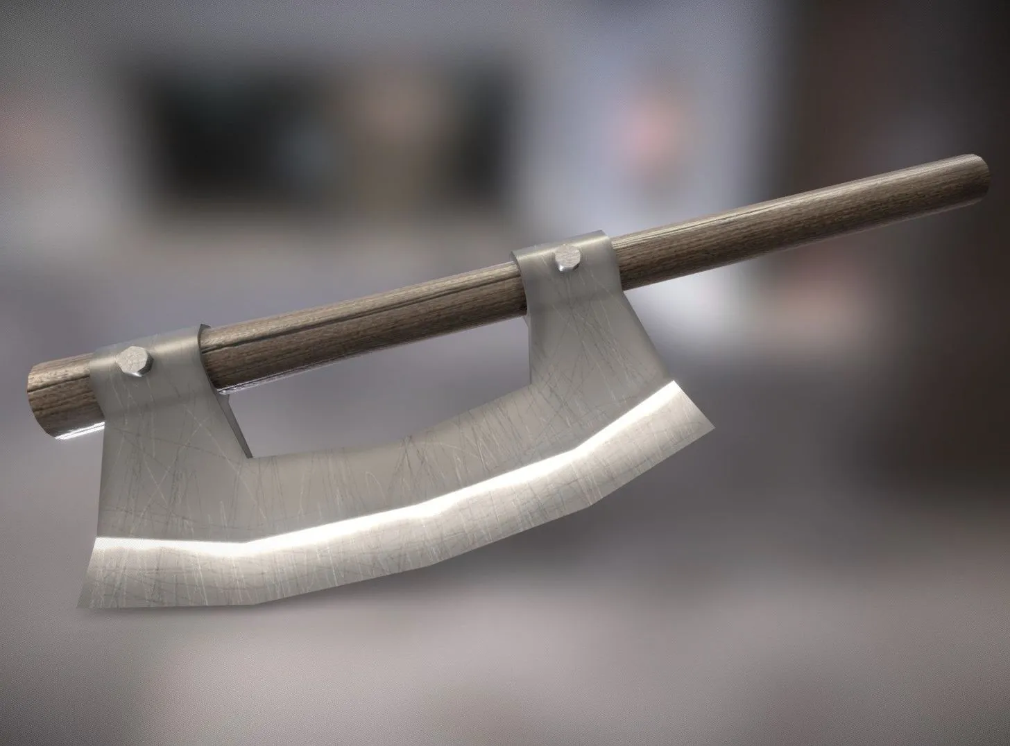 PBR Game 3D Models – Moba Quality Gamorrean Axe