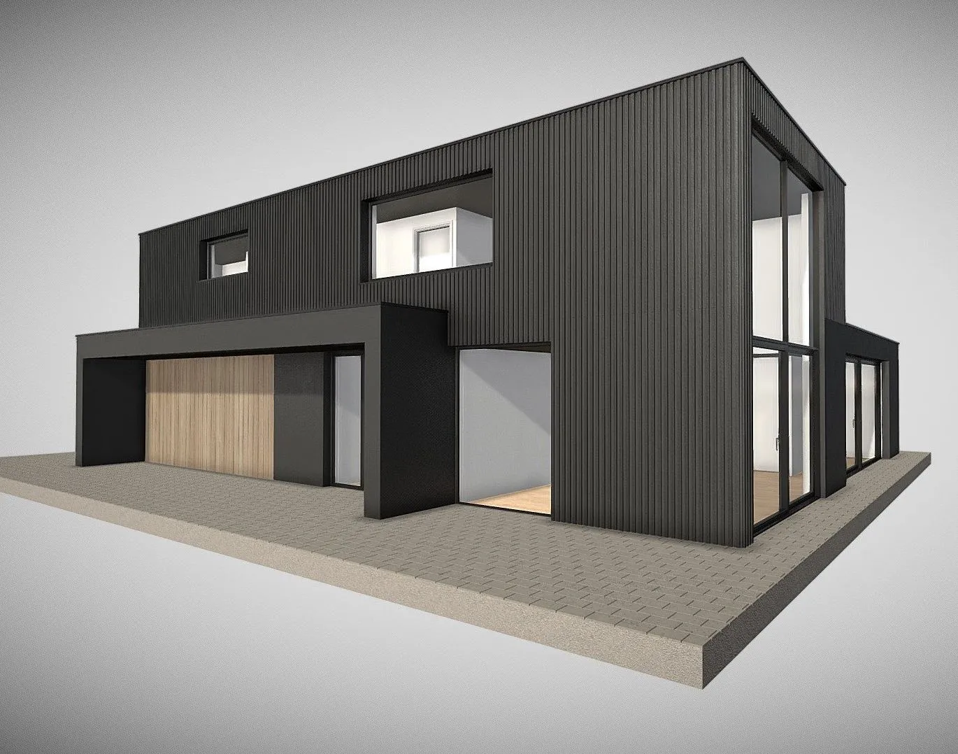 PBR Game 3D Models – Modern House 2