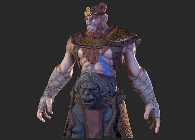 PBR Game 3D Models – Monkey King