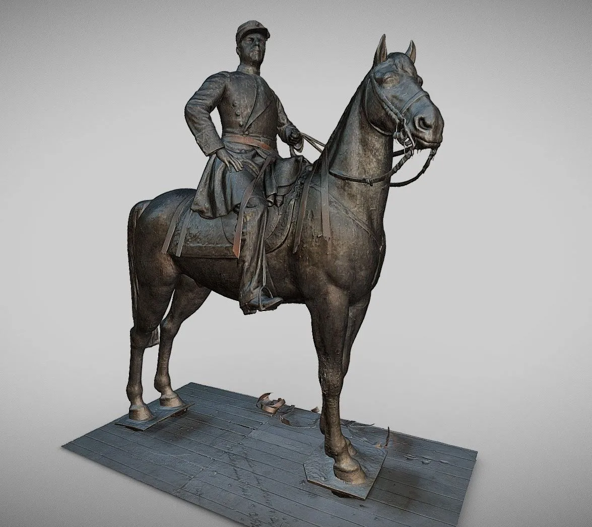 PBR Game 3D Models – Monumento A Baquedano