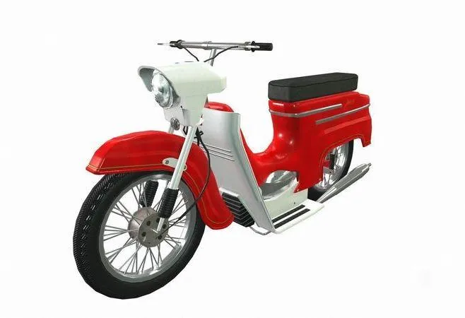 PBR Game 3D Models – Motorcycle yawa 05