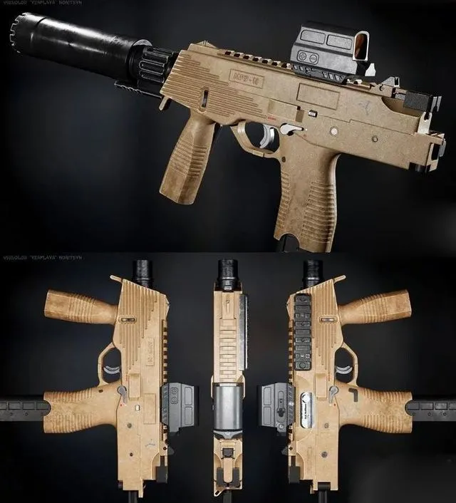 PBR Game 3D Models – MP9 TP9 SMG