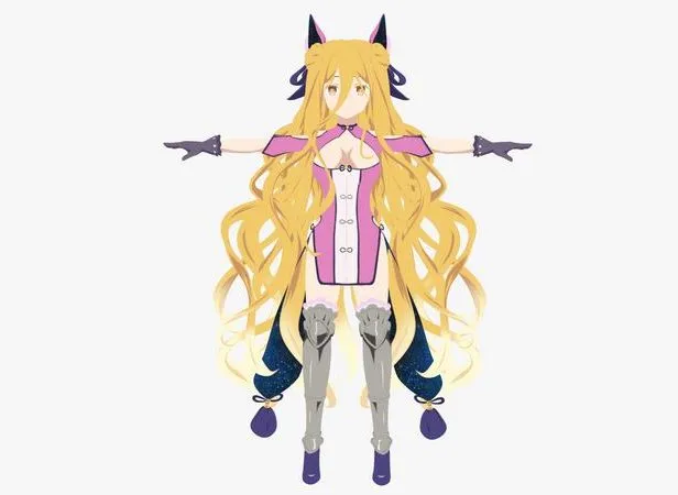 PBR Game 3D Models – MuKuro Date a live