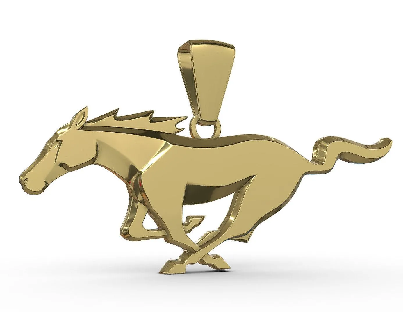 PBR Game 3D Models – Mustang