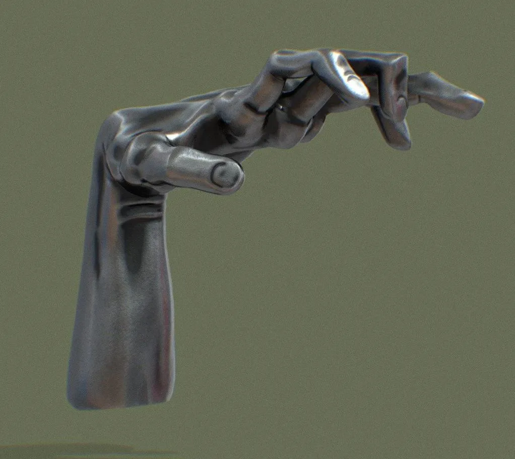 PBR Game 3D Models – My Hand