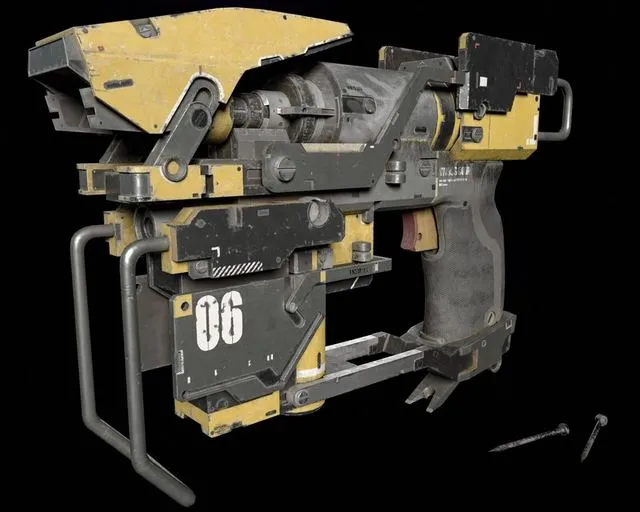 PBR Game 3D Models – N-06 3D Rendition