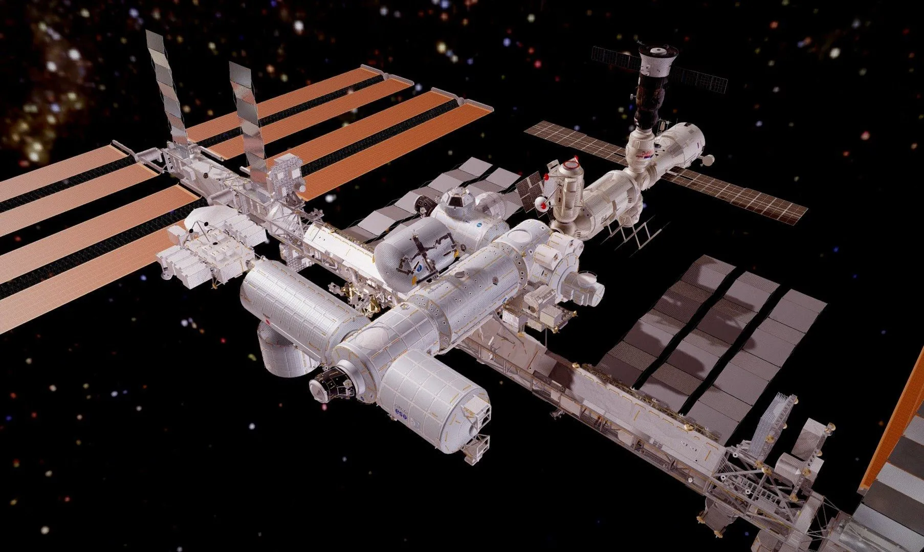 PBR Game 3D Models – Nasa International Space Station
