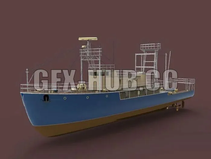 PBR Game 3D Models – Nave Ricerca