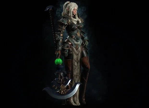 PBR Game 3D Models – Nehira anime character