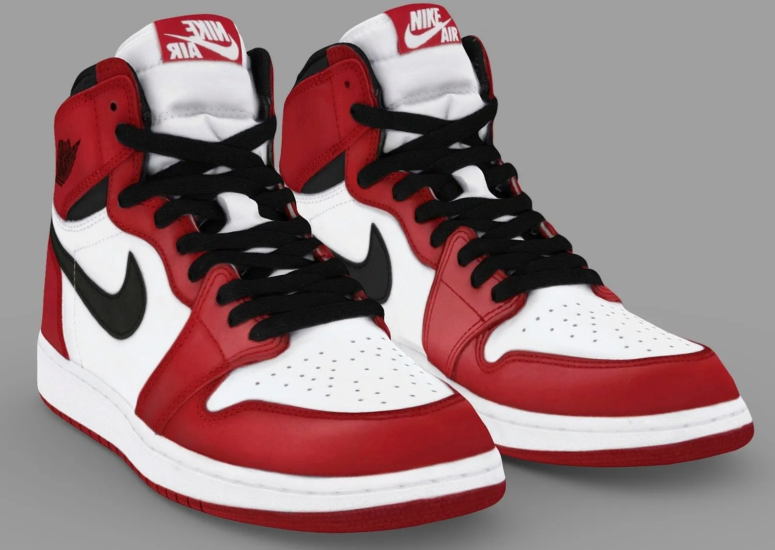 PBR Game 3D Models – Nike Air Jordan 1 Retro Chicago