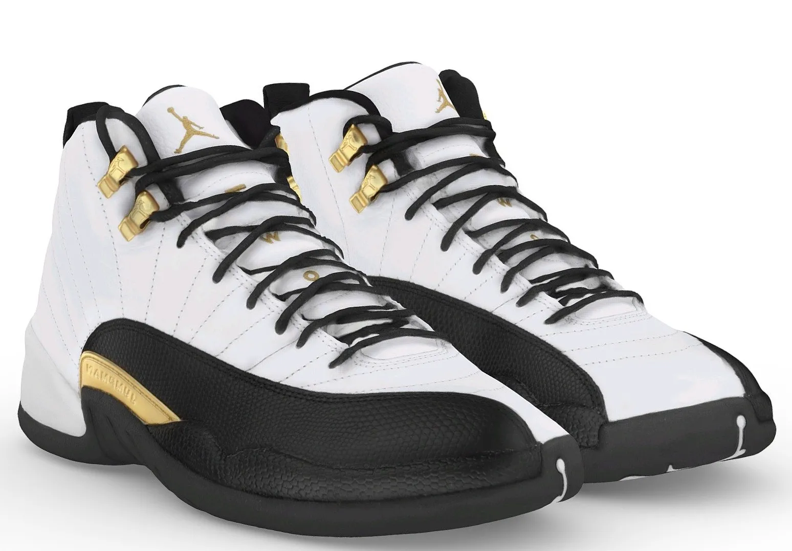 PBR Game 3D Models – Nike Air Jordan 12 Retro Royalty