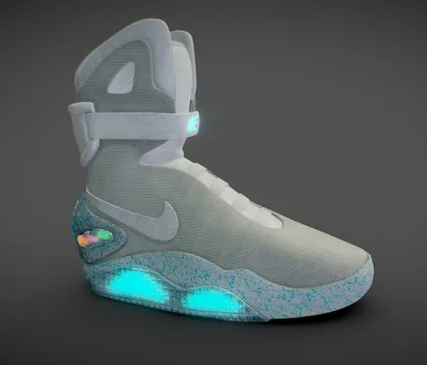 PBR Game 3D Models – Nike Air Mag   Back To The Future