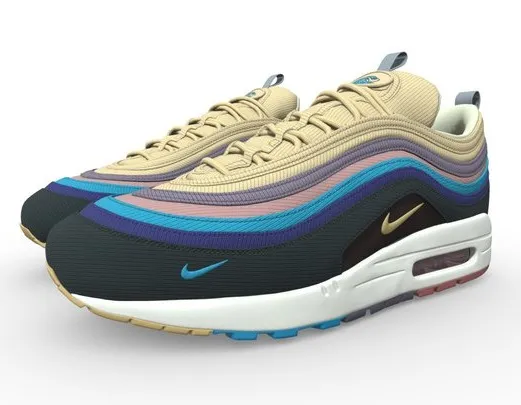 PBR Game 3D Models – Nike Air Max 197
