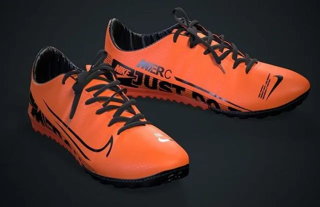PBR Game 3D Models – Nike Mercurial Football shoes