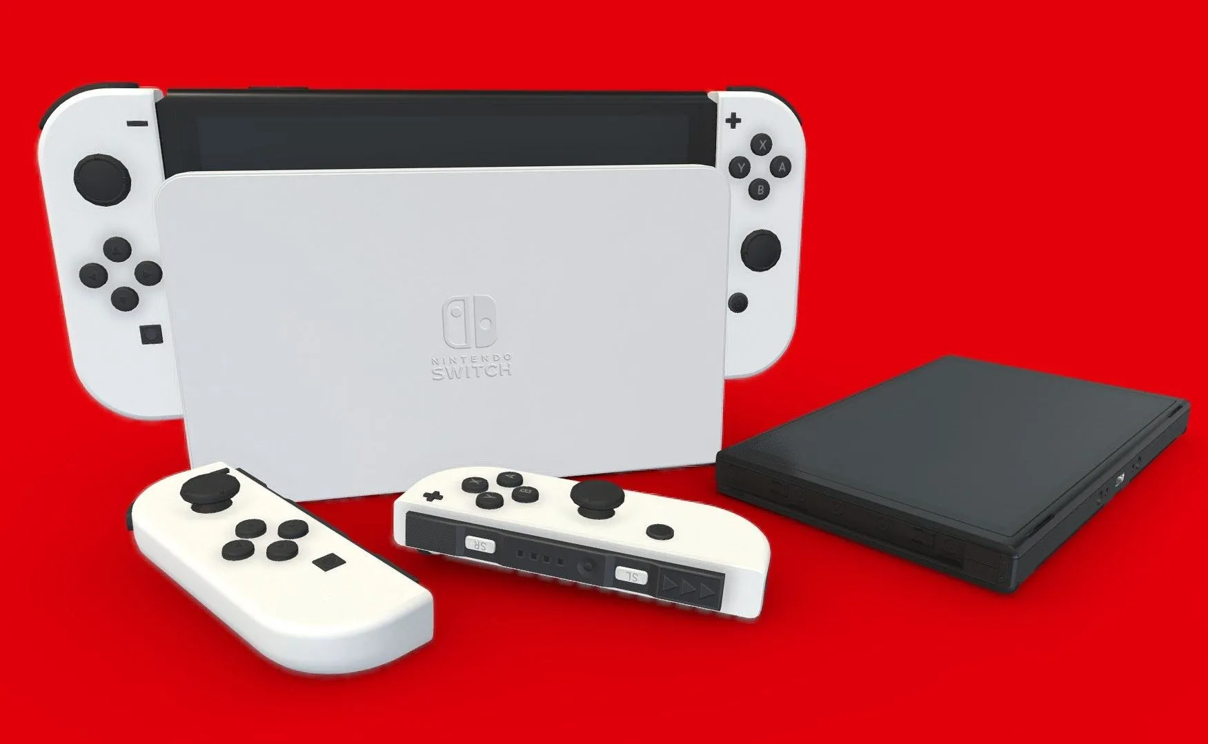 PBR Game 3D Models – Nintendo Switch Oled