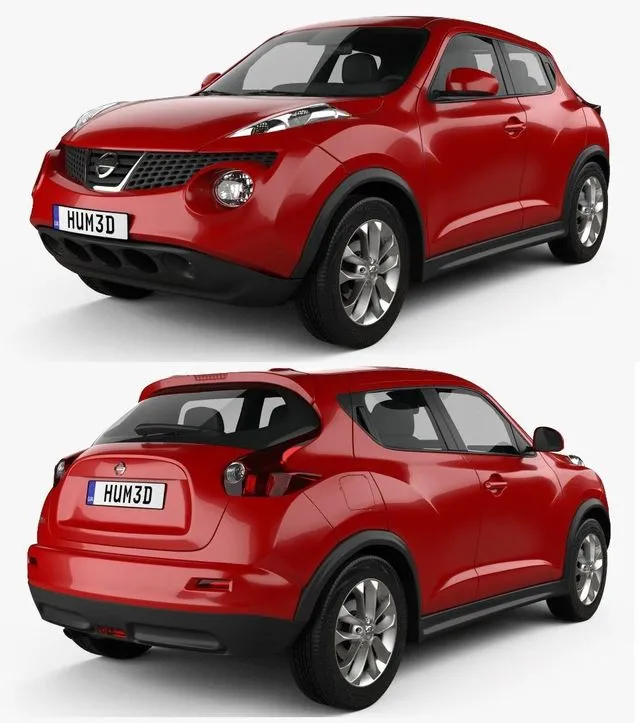 PBR Game 3D Models – Nissan Juke 2011