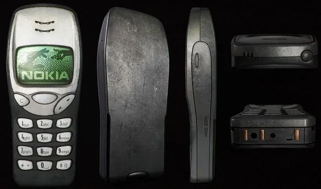 PBR Game 3D Models – Nokia 3210 Y2K Smartphone