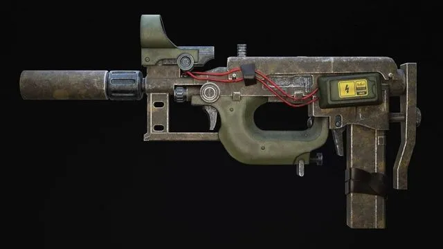 PBR Game 3D Models – Nyx Rifle Scifi