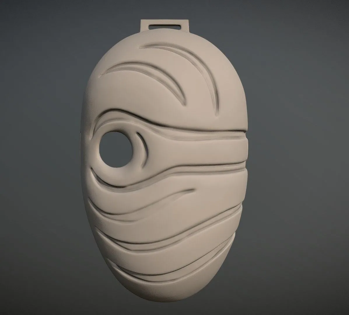 PBR Game 3D Models – Obito Mask V2