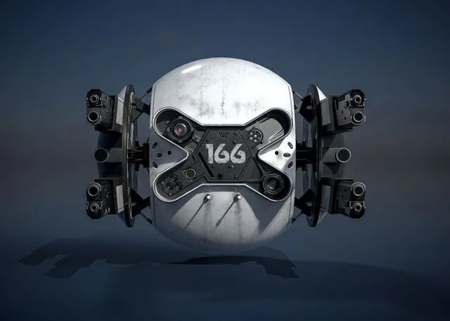 PBR Game 3D Models – Oblivion Drone