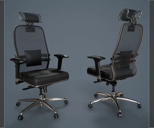 PBR Game 3D Models – Office Chair