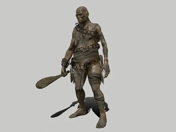 PBR Game 3D Models – Ogre Creature