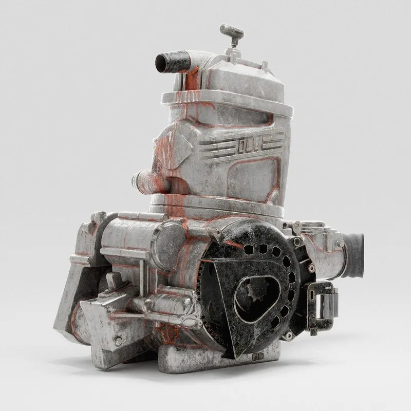 PBR Game 3D Models – Old Engine
