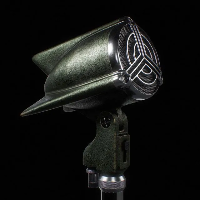PBR Game 3D Models – Old Microphone