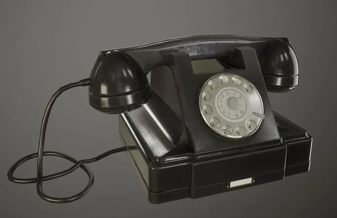 PBR Game 3D Models – Old Phone