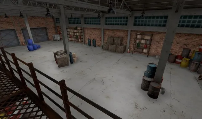 PBR Game 3D Models – Old Warehouse