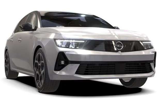 PBR Game 3D Models – Opel Astra Plug In Hybrid