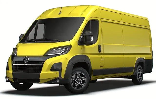 PBR Game 3D Models – Opel e Movano Van L4H2 2024