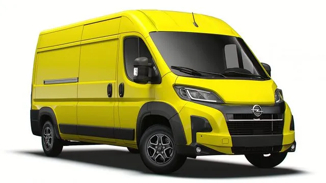 PBR Game 3D Models – Opel Movano Van L3H2 2024