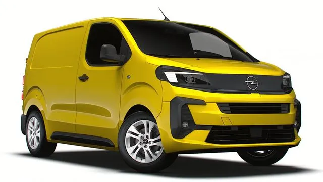 PBR Game 3D Models – Opel Vivaro Van L1 2024 minivan