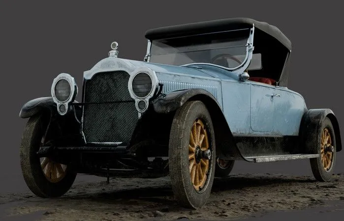 PBR Game 3D Models – Packard Twin-Six Roadster