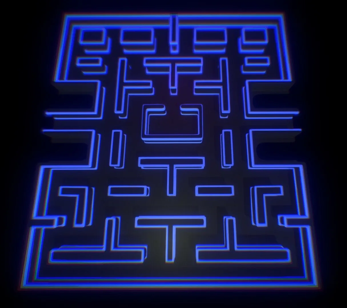 PBR Game 3D Models – Pacman Map
