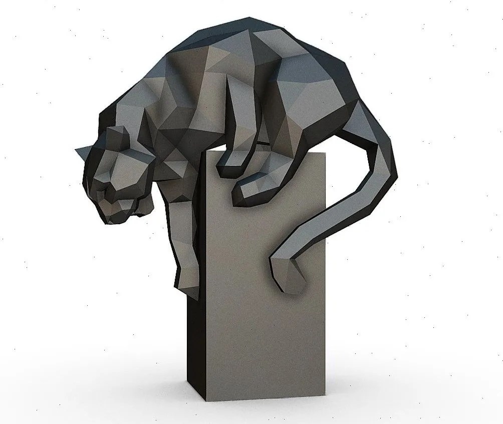 PBR Game 3D Models – Panther 1