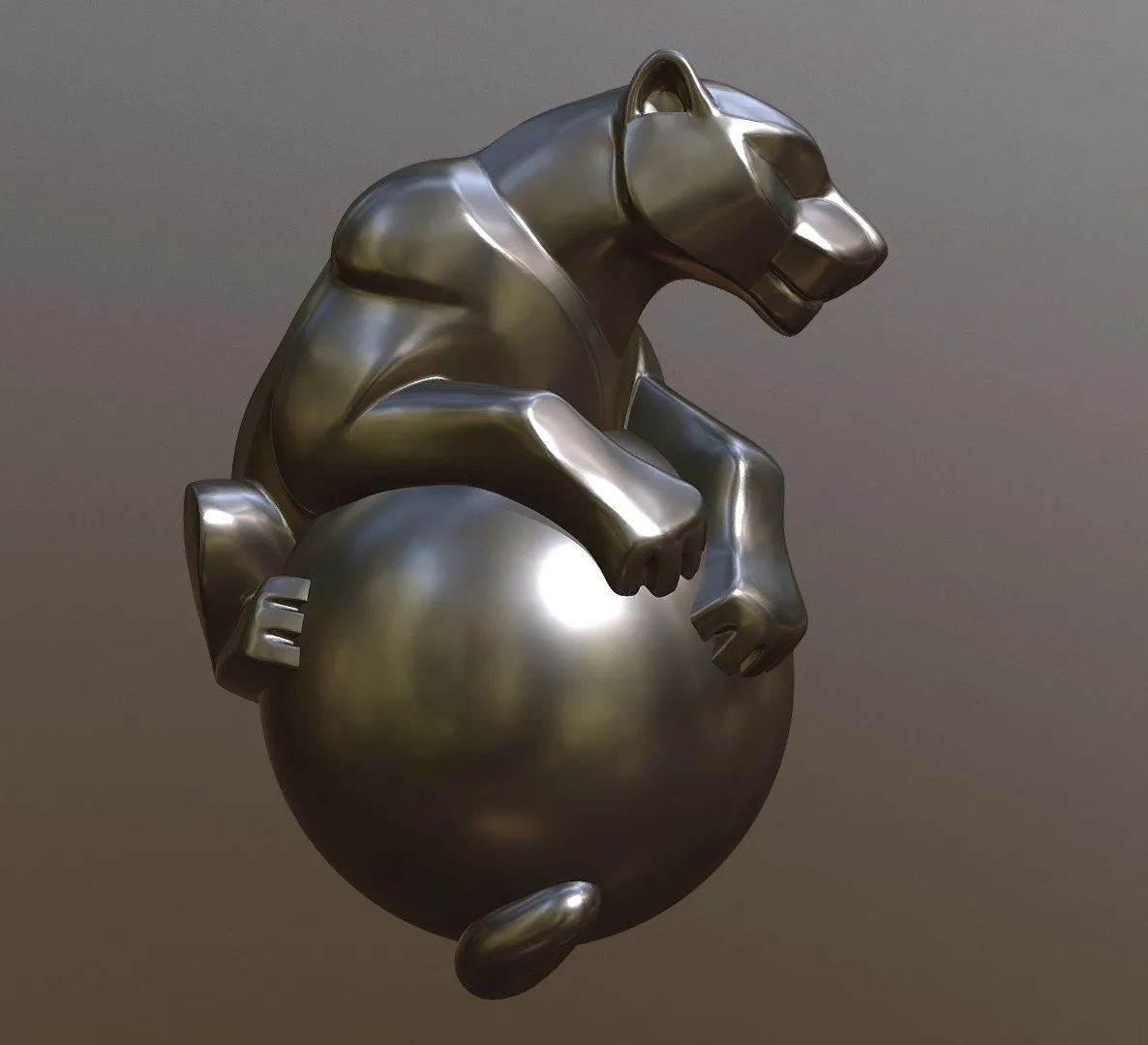 PBR Game 3D Models – Panther (2)