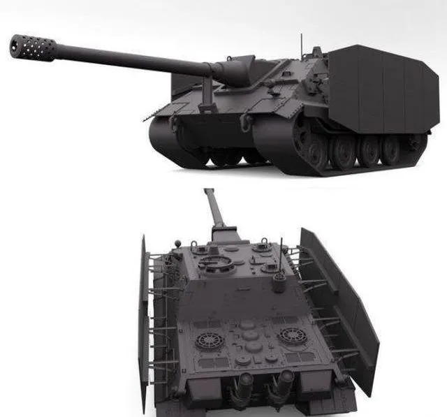 PBR Game 3D Models – Panther Tank Destroyer